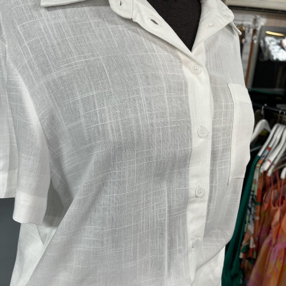 St Byron Linen Blend Shirt